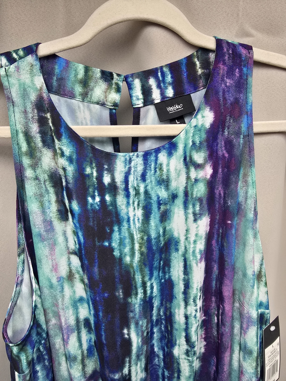 NWT Mossimi Women’s Blue Tie-Dye Dress - Picture 5 of 9